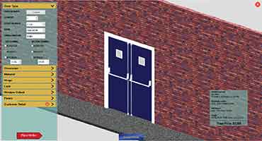 3D Door Configuration